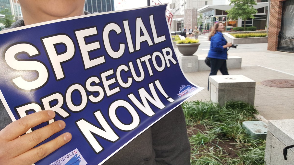 ProgressNow_NC's tweet photo. So @realDonaldTrump tells former FBI Director to zip it. #IndivisibleNC tells members of Congress to demand a SPECIAL PROSECUTOR NOW! #ncpol https://t.co/MGHwoHY9ru