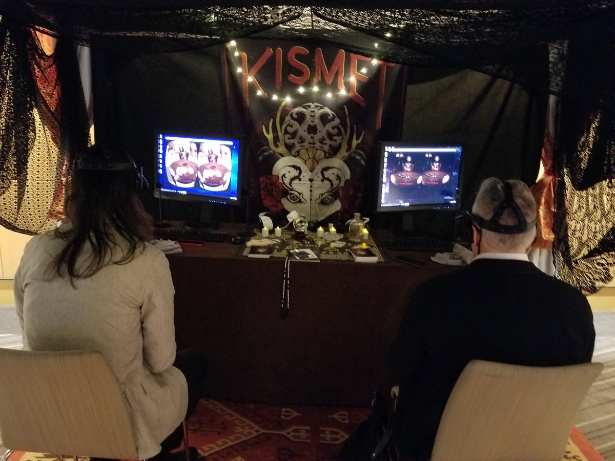 A busy week for <a href="/kismetvr/">Kismet, Fortune Teller</a>! Thanks for letting us peer into your future at The Creative Summit, <a href="/OneShow/">The One Show</a>.