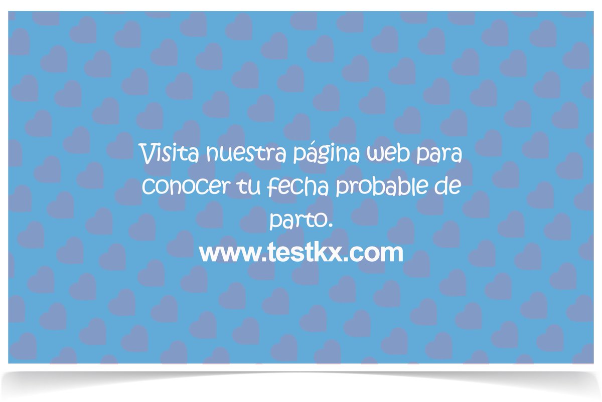 testkx's tweet image. Visita nuestra página web para conocer tu fecha probable de parto. testkx.com #testkx #kxmedical