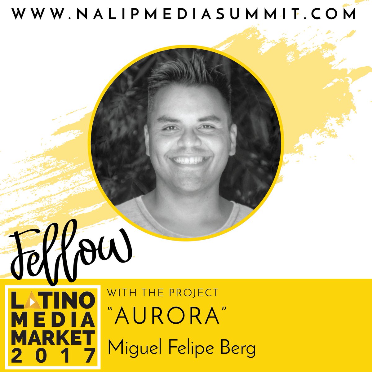 NALIP_org's tweet photo. .@miguelberg will participate with his project "Aurora." #CreateWithUs #2017LMMFellow https://t.co/gUoOEDuVnk