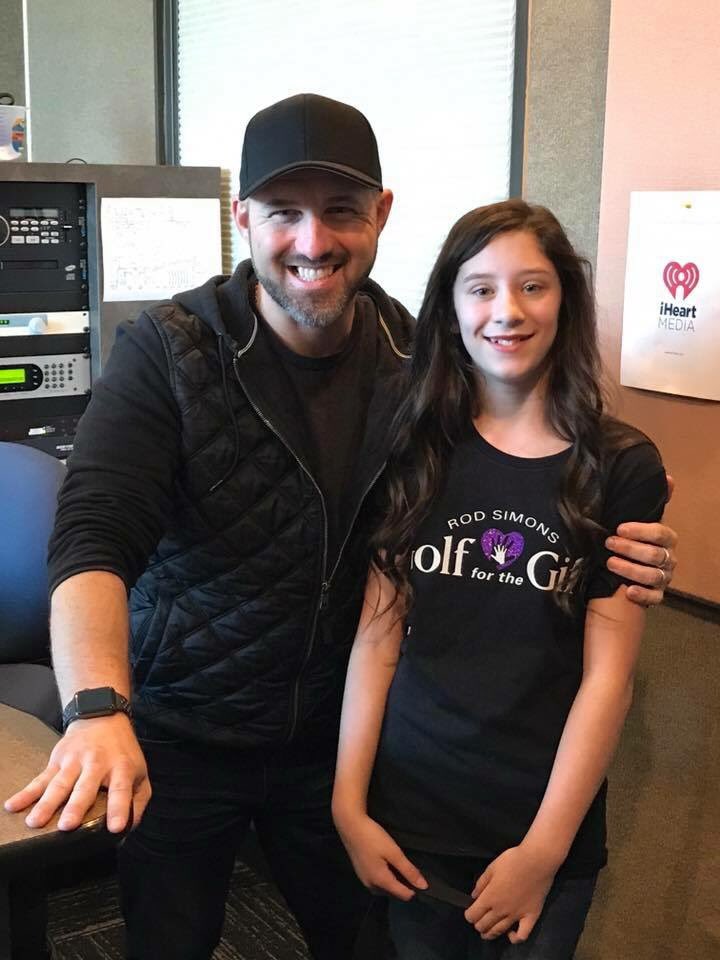 Introducing #G4GX ambassadors Annie Simons &amp; <a href="/Chris_Hawkey/">Chris Hawkey</a>! 💜To sponsor/donate golfforthegift.com💜#DoItForRod <a href="/GiftofAdoption/">Gift of Adoption</a> #Adoption