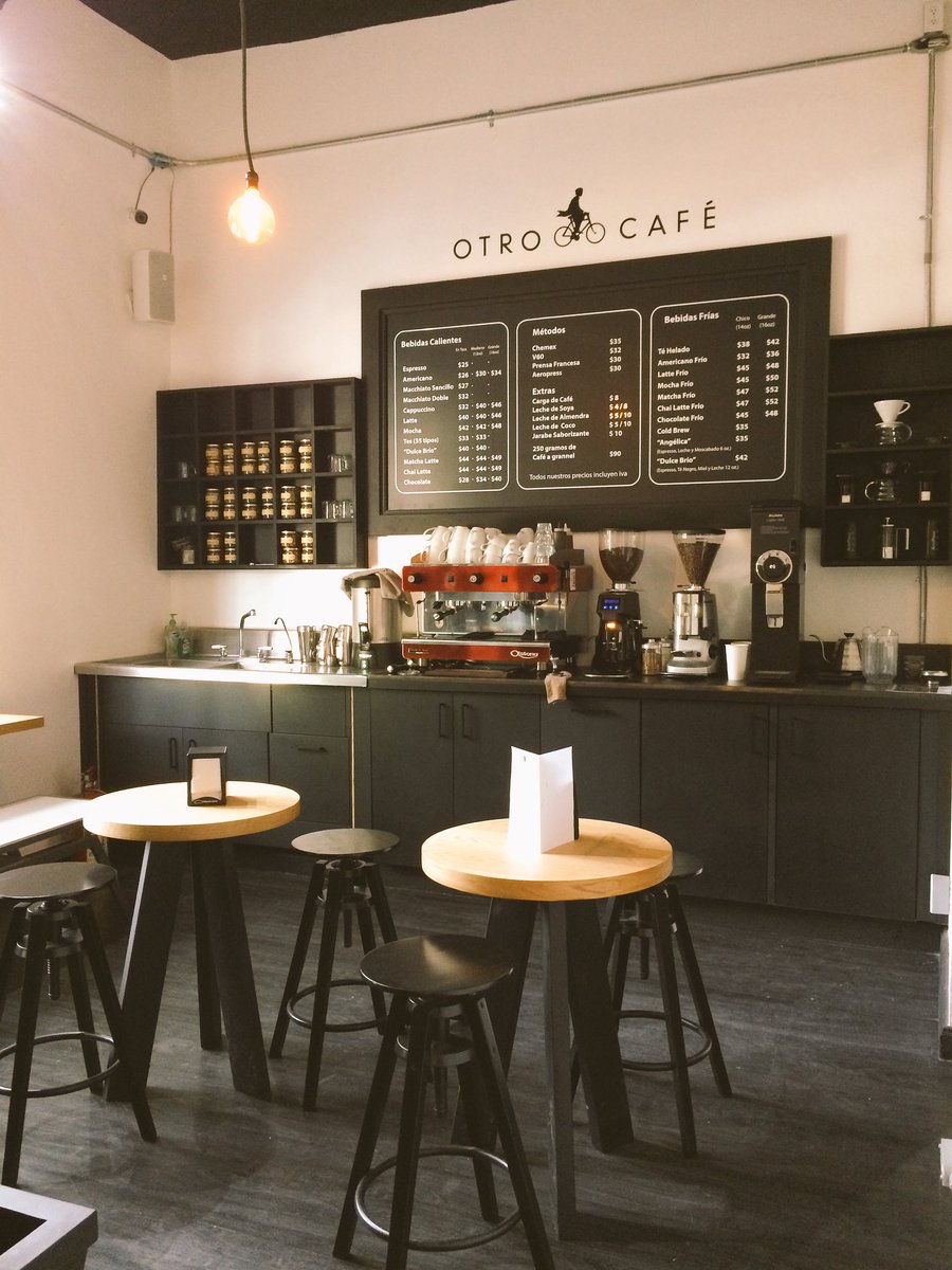 Nueva Barra de Riquísimo Café Mexicano, en Orizaba 203, Coñonia Roma debtro de "Casa Negra"