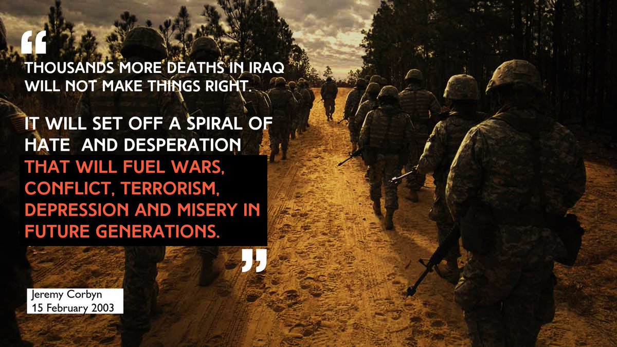 DWPscumbags's tweet photo. @paulbiddle401 @ChathamHouse @jeremycorbyn Yeah Paul ? If Corbyn had been listen to there wouldn't have been dead and crippled British soldiers . #CHcorbyn #Iraq https://t.co/ATSrpDpDLM