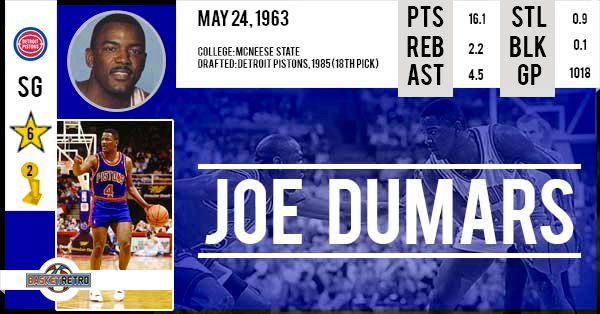 Happy Birthday Joe Dumars   