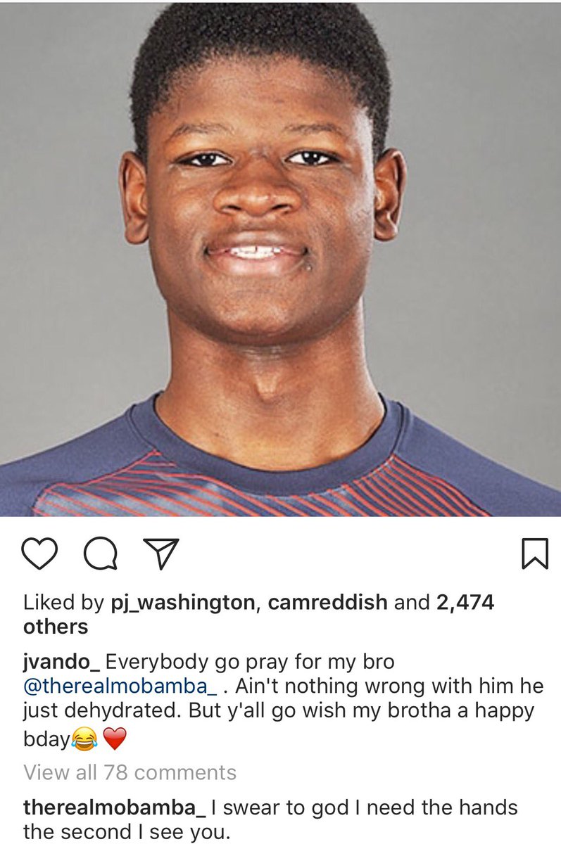 jay_mcknight365's tweet photo. @JVando_ is already HOF worthy 😂 #BBN #MoBamba #JVando #BBNFAM 🔵🏀 https://t.co/XaOLZ4B5z5