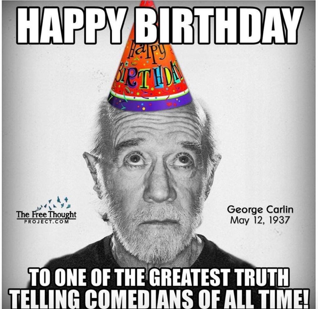 Happy Birthday George Carlin  