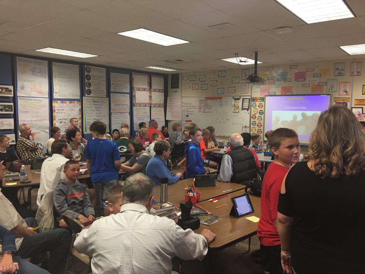 Great day today with our Grandparents and Grand-Friends! A memorable morning for all! #SOAR