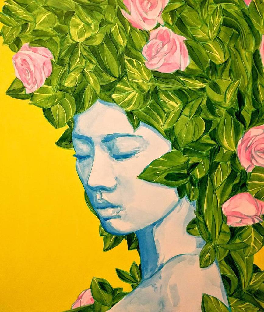 jbrotherlove's tweet photo. Hymn — Sanithna Phansavanh #art #acrylic #unravel #notch8gallery https://t.co/YdkMJShQPG https://t.co/fMd8g57Lk6
