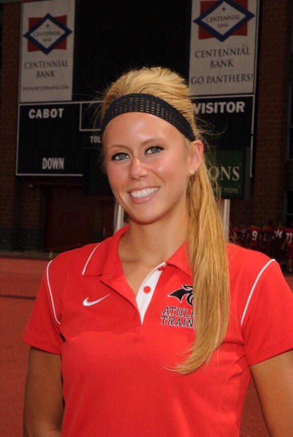 CabotAthDept's tweet photo. Congrats @jberry15 for being named @NATA1950 2016-2017 District 6 Gatorade Athletic Trainer of the Year!! Very deserving! @CabotAT @cabotsd https://t.co/78zQsIdXJg