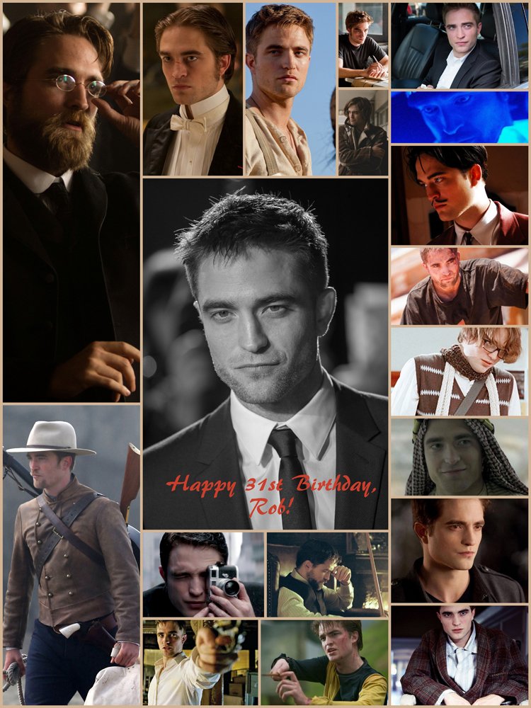 Happy 31st Birthday to Robert Pattinson! -   