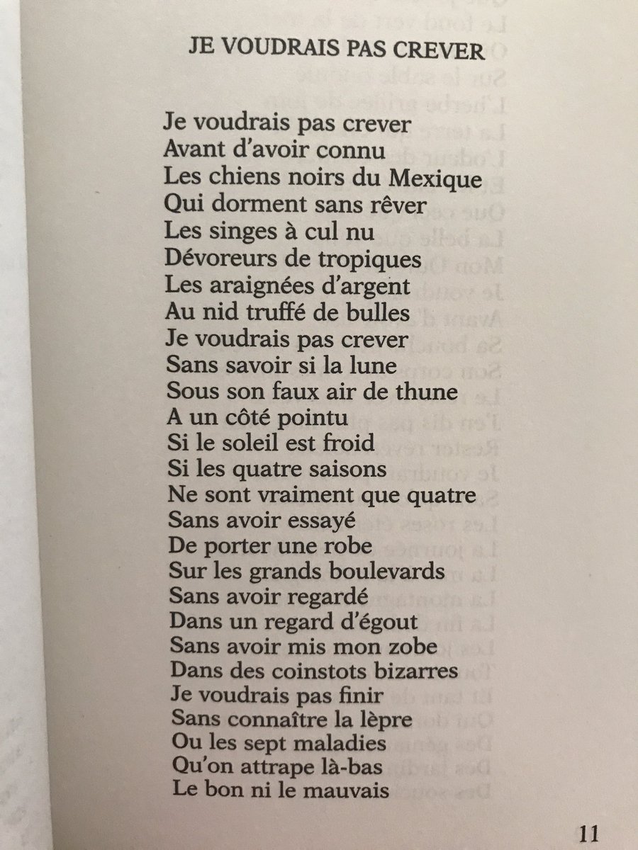Je Voudrais Pas Crever Boris Vian Analyse BORIS VIAN JE VOUDRAIS PAS CREVER PDF