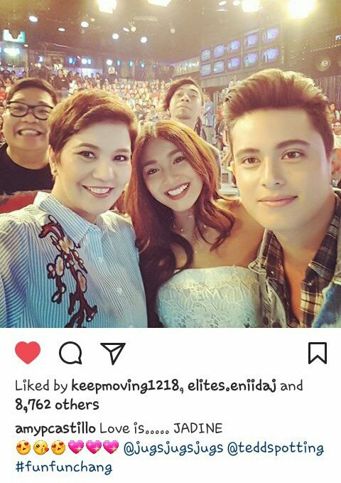 @neosgirlxjadine Love is... JADINE. 😍😍😍😍😍😍

ItsShowtime WelcomesJaDine 
#ShowtimeHappyMothersDay