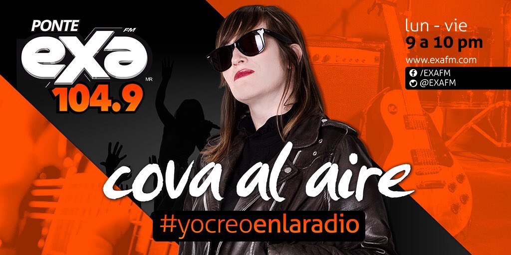 ExaFM's tweet photo. Al aire con @Cova 😍 Les tenemos sorpresas con #HarryStylesConExa 🙌🏻 #covaAlAire https://t.co/fv54L5O4rb