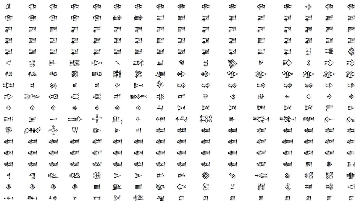 Twitter पर 世界の文字bot 楔形文字 前３２００年ごろからシュメールやヒッタイトなどで多く用いられた粘土板文字 の書き方の仕組みの総称 尖った楔 くさび の形を粘土板に捺すことで書かれた T Co 7ogekzvkco T Co Qkltjsx02o