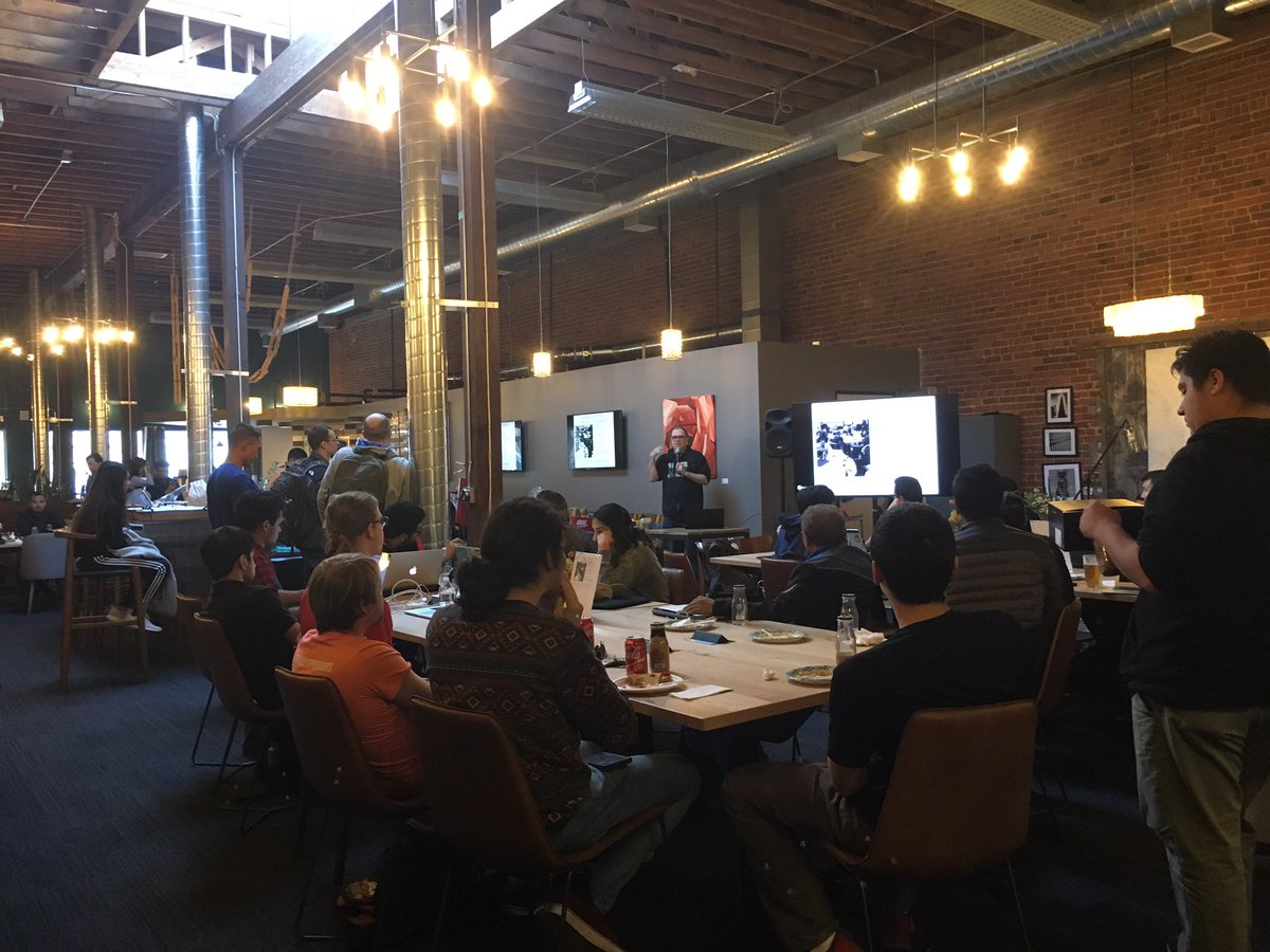 At the #ATTHACK VR Hackathon in San Francisco! How can VR apply to cannabis tech? Well, you tell us ;) #vr #sf #cannatech #Oculus #octopus