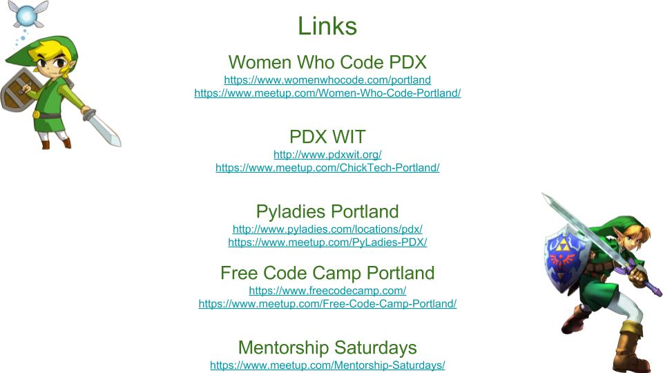 DjangoGirlsPDX's tweet image. Thanks @Brigette_Eckert for sharing local #PDX resources with us! #lightingtalks
