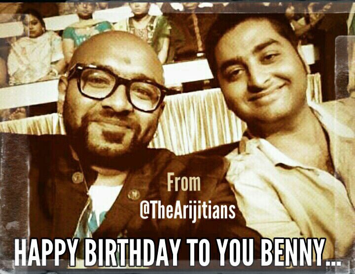 Happy Birthday Benny Dayal !!
KEEP SINGING...  
