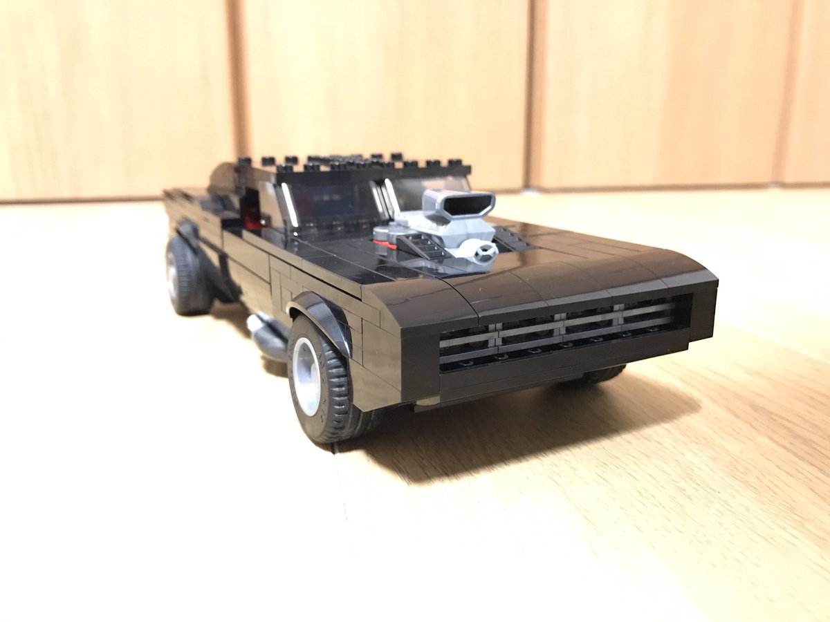 Twitter पर 顎毛 レゴのダッチチャージャーをちょっと手直し フロントとリアをちょっと細くした こっちの方かチャージャーっぽい ちなみに2人乗車できます O Lego レゴ ダッチチャージャー 車デート ワイスピ