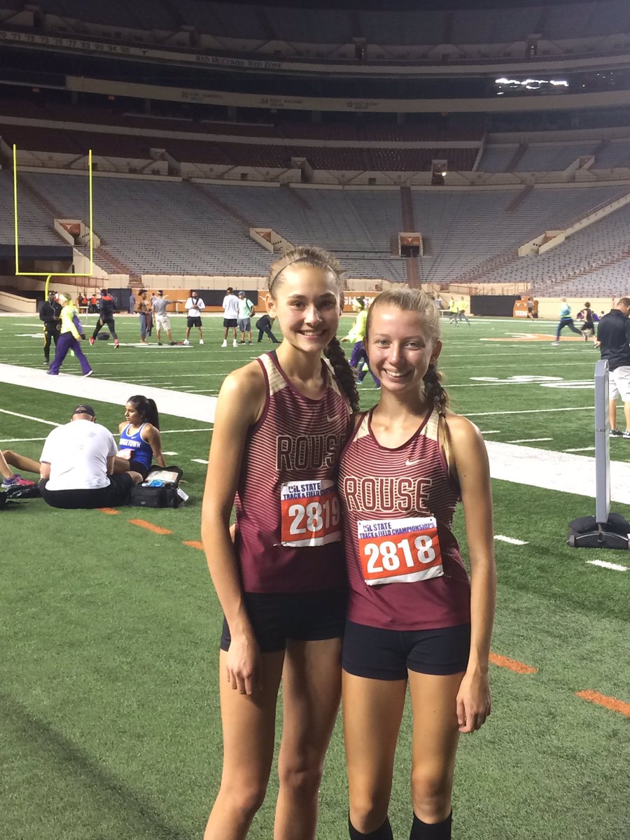 Proud of these 2 girls! Way to represent Rouse! Congrats on a great season!