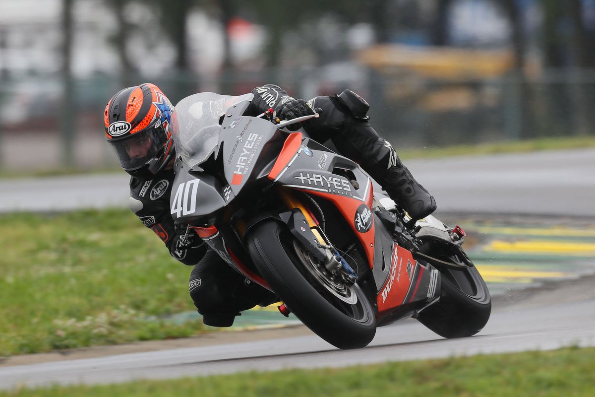 Back on track: <a href="/DiSalvo40/">Jason DiSalvo</a> makes #MotoAmerica #Superbike debut <a href="/VIRNow/">VIRginia International Raceway</a>. Larry Lawrence filed this report >>> bit.ly/2rawR7i