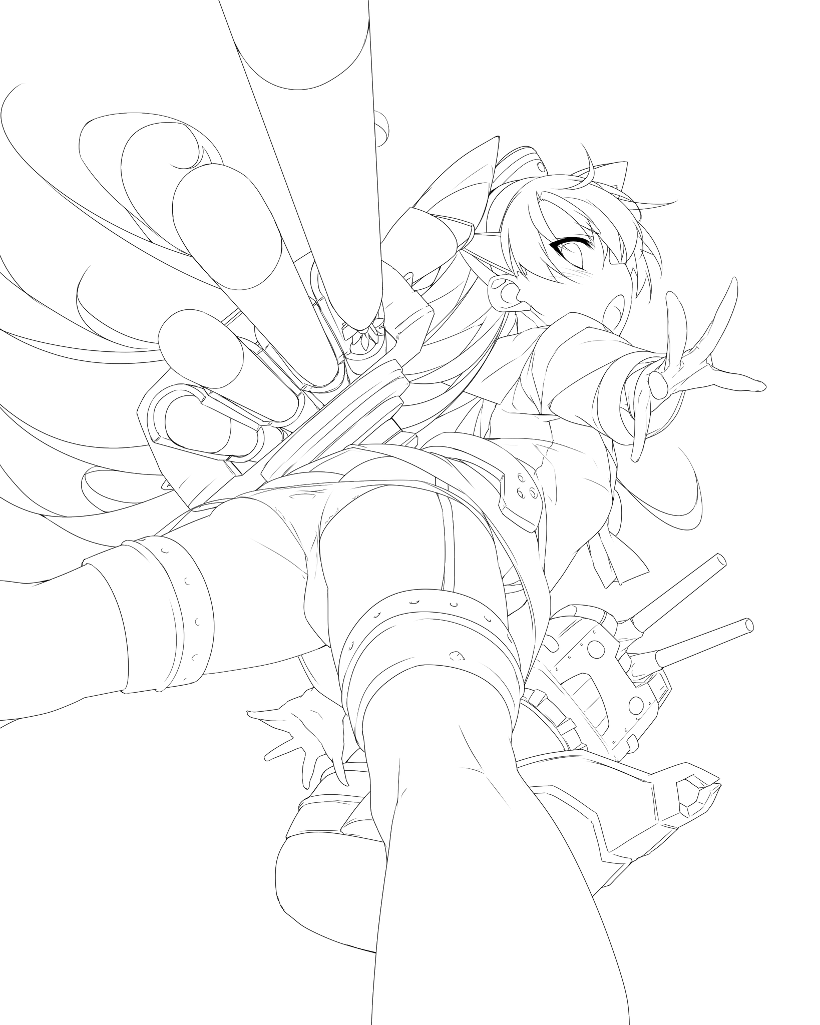 人気ダウンロード 美少女 イラスト 線画 Pcスマートフォンとpc用のhd壁紙