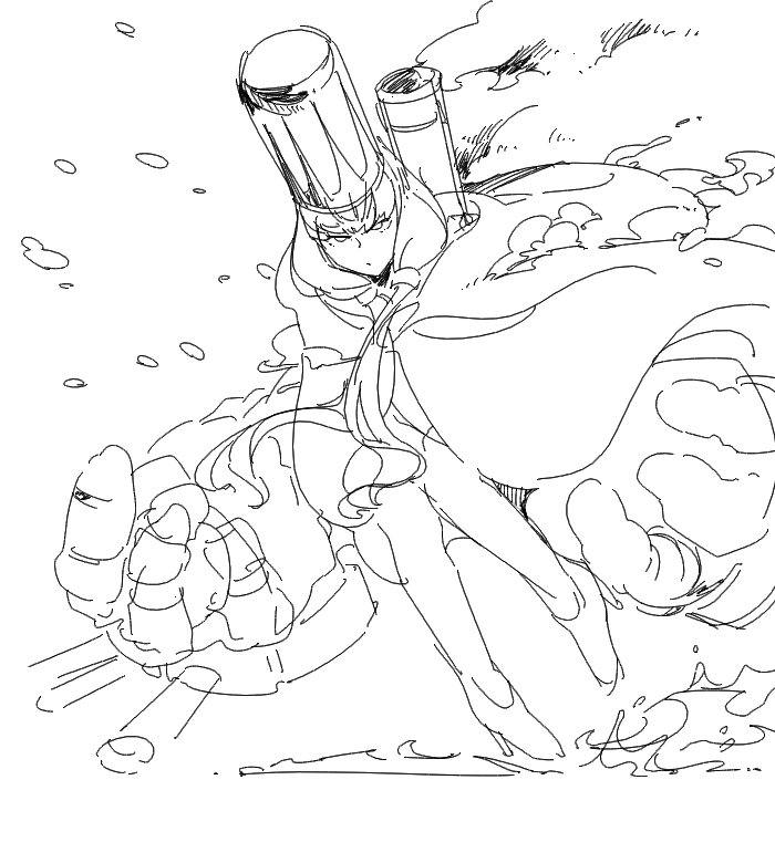 カカッテコイヨォッ!!  カカッテコイヨォッ!!
の人の落書き 