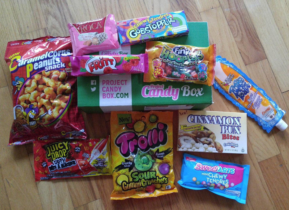 healthy_2011's tweet image. @projectcandybox our family of four was so stoked with this months candy box! Love the surprise every month!
