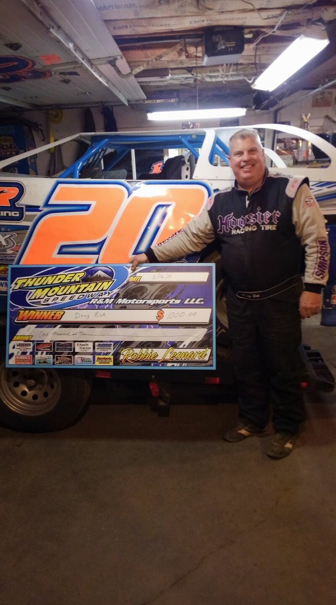 got the win at Thunder Mountain tonight