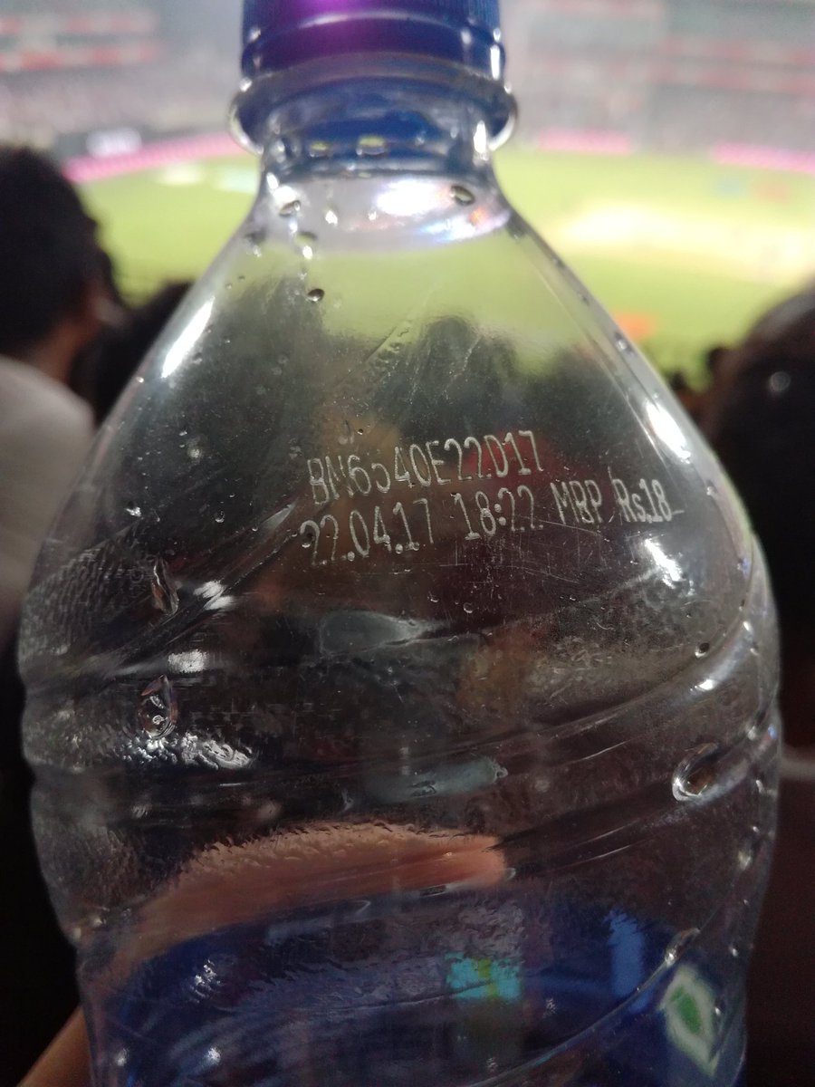 drshilpasingh's tweet photo. #price of #water at #ferozeshahkotla #ddvsrps #60 for this bottle https://t.co/mOZV36wjn4