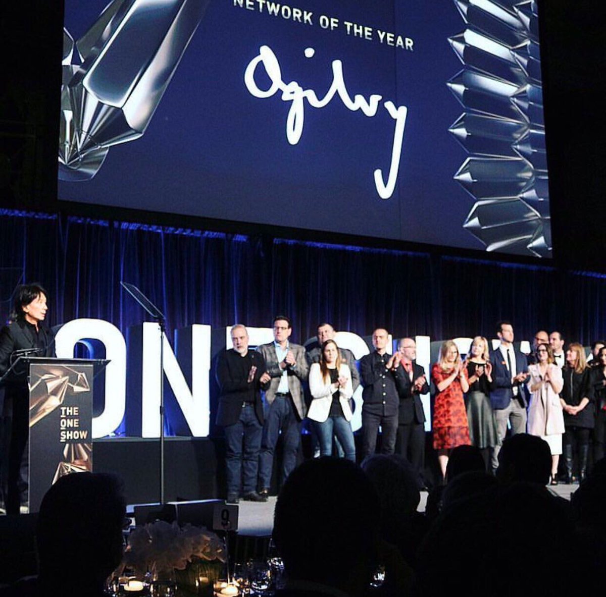 .<a href="/OneShow/">The One Show</a> Network of the Year win tonight dedicated to my dear friend Chris Wall.