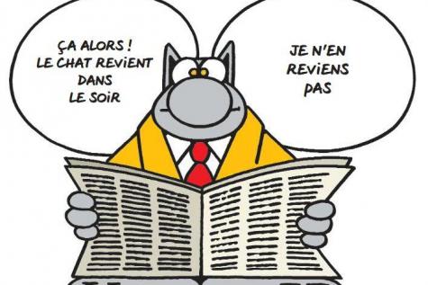 lesoir's tweet photo. #VIDEO «Le Chat» est de retour tous les jours dans «Le Soir» https://t.co/8QrDZ6KND3 https://t.co/Dm7zbbaiv9