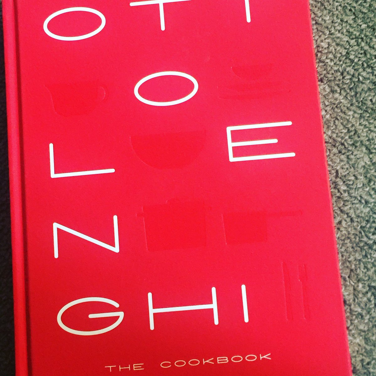 Saturday morning reading material. My new <a href="/ottolenghi/">Ottolenghi</a> #cookbook. Gorgeous food in a gorgeous book. ❤️ 📚