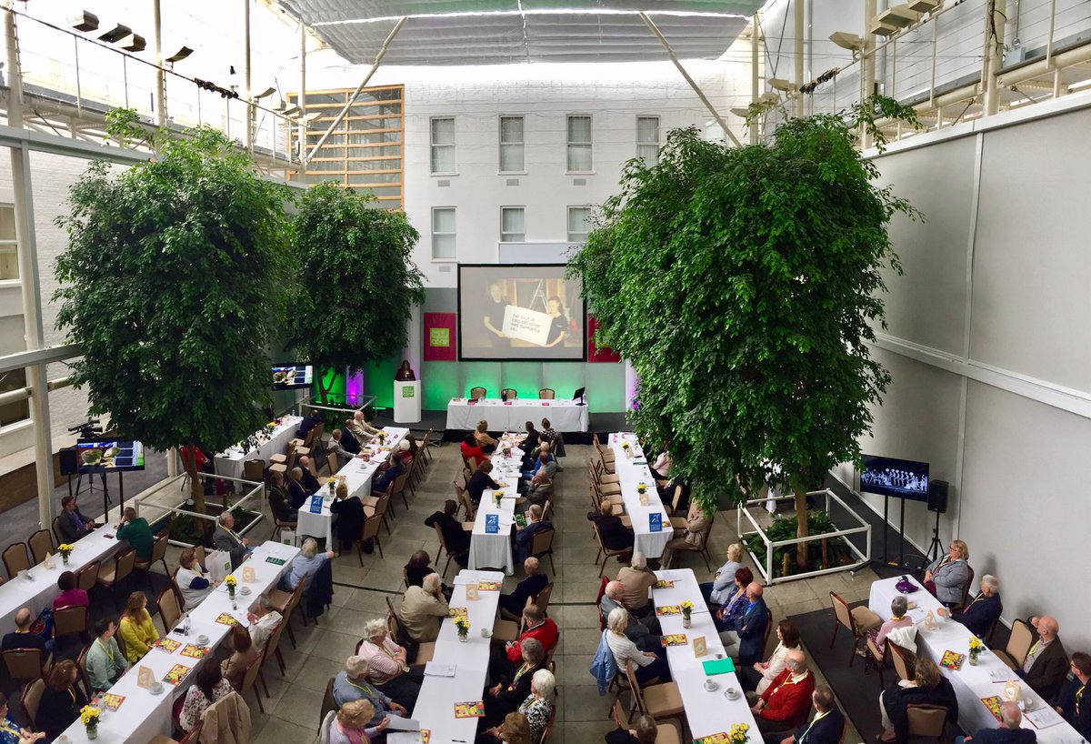 WhersteadPark's tweet photo. And we're back in the Atrium at Wherstead Park for the East of England Cooperative's 2017 AMM #AMM17 https://t.co/bkmqsqAzPW