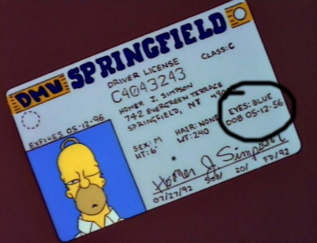 Happy birthday to Homer Simpson who turned 61 this week.   