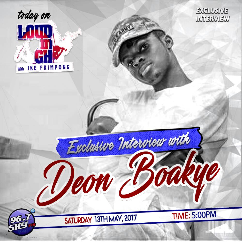 skyfm967's tweet photo. @DeonBoakye will be premiering #Wazy on #LoudInGH today. 🔥🔥🔥🔥 Join Us!!!!!!!!!! https://t.co/qiwB87Xh5J