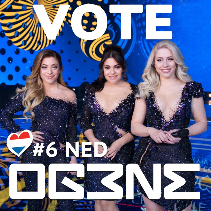 Vote for us tonight at the <a href="/Eurovision/">Eurovision Song Contest</a> Song Contest Final!
RT and spread the word !! ✨ ❤ 😘 🇳🇱 #TeamOG3NE #NED #6 #lightsandshadows #esc2017