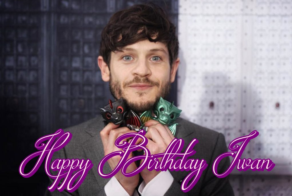 Happy 32nd Birthday!! Iwan Rheon        