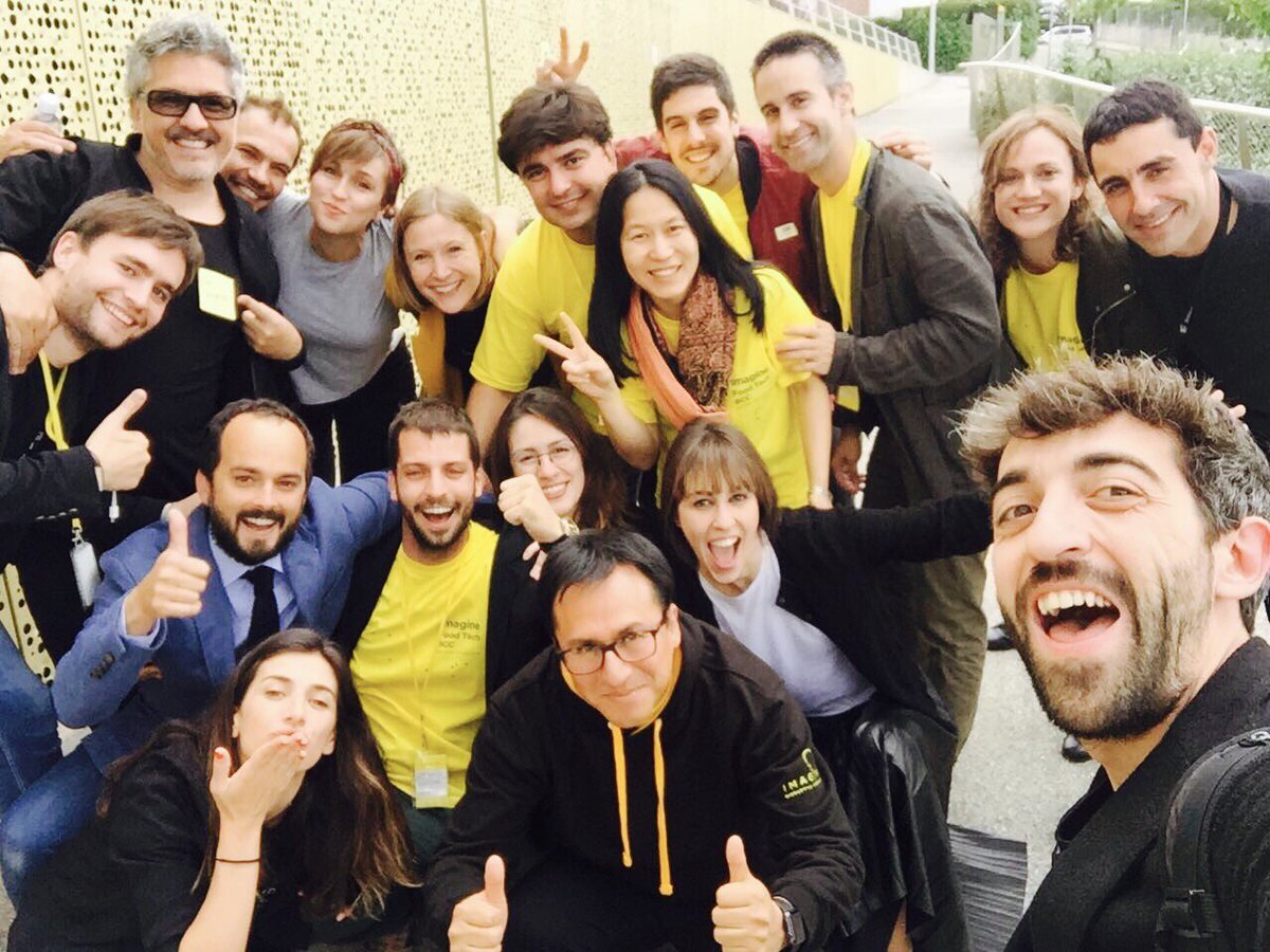 Experience__Lab's tweet photo. Nunca dejes de soñar que puedes cambiar el mundo Dreamers!!! @imaginecc #foodTech #Imaginebcc @xavierverdaguer https://t.co/udfO2lAqpT