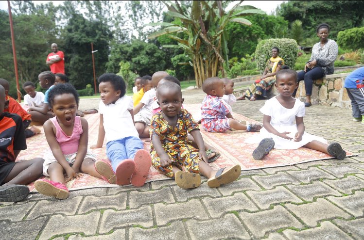 clarwanda's tweet photo. While the youth gather at @KigaliMarriott for the professionals summit, the children #Engage4Jesus through #KidsOutreach at the CLA gardens. https://t.co/tNMoEgG2Dp
