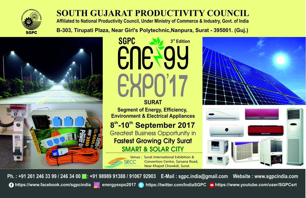 IndiaSGPC's tweet photo. SGPC - 3rd Edition of "Energy Expo 2017" https://t.co/BTLvEs2WIU