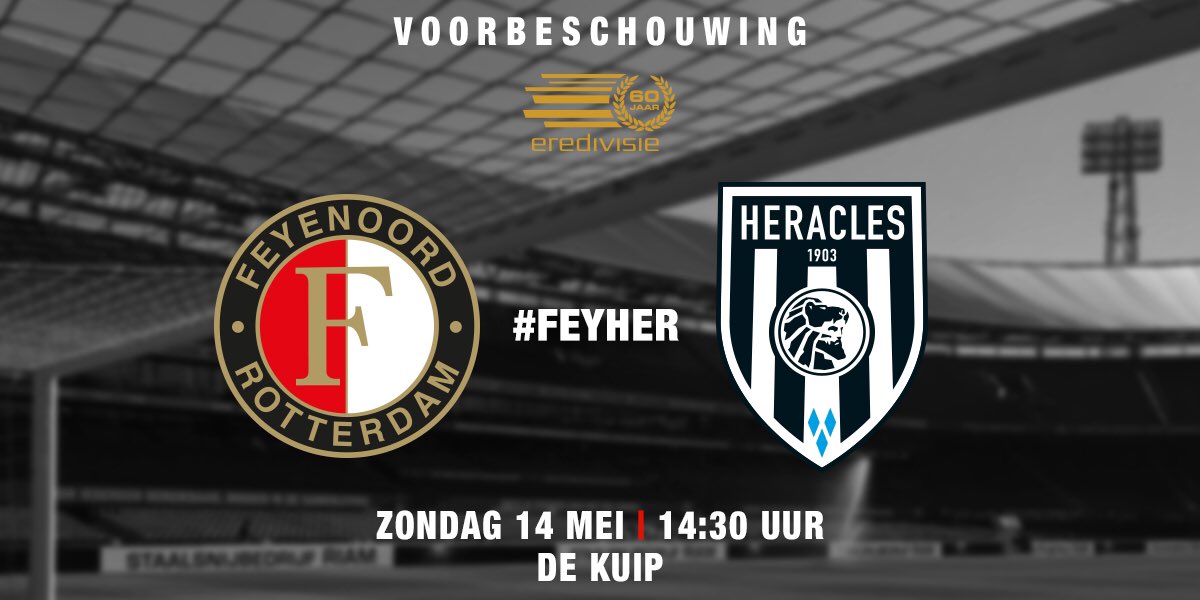 Feyenoord's tweet image. 📝 | Morgen is het zo ver: de laatste wedstrijd van het seizoen en wát voor één...

Voorbeschouwing 👉 bit.ly/vbs_feyher1617

#feyher