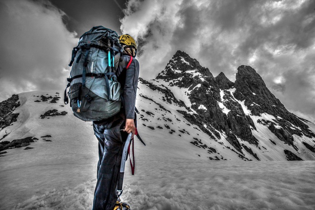 もーまん 春の北鎌平 16 5 14 北鎌尾根 槍ヶ岳