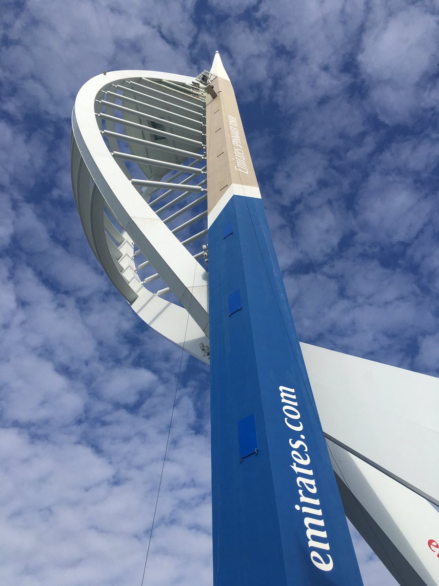 emctrust's tweet photo. Here and ready to rock at the @SpinnakerTower - wish our awesome abseilers good luck for braving 100 metre heights for the Trust! #TeamEMCT https://t.co/yUf2JAWUNW