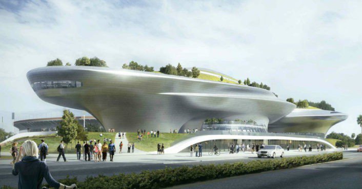 The Lucas Museum of Narrative Art will bring a massive 11-acre green roof to Los Angeles crwd.fr/2q6e3Zj