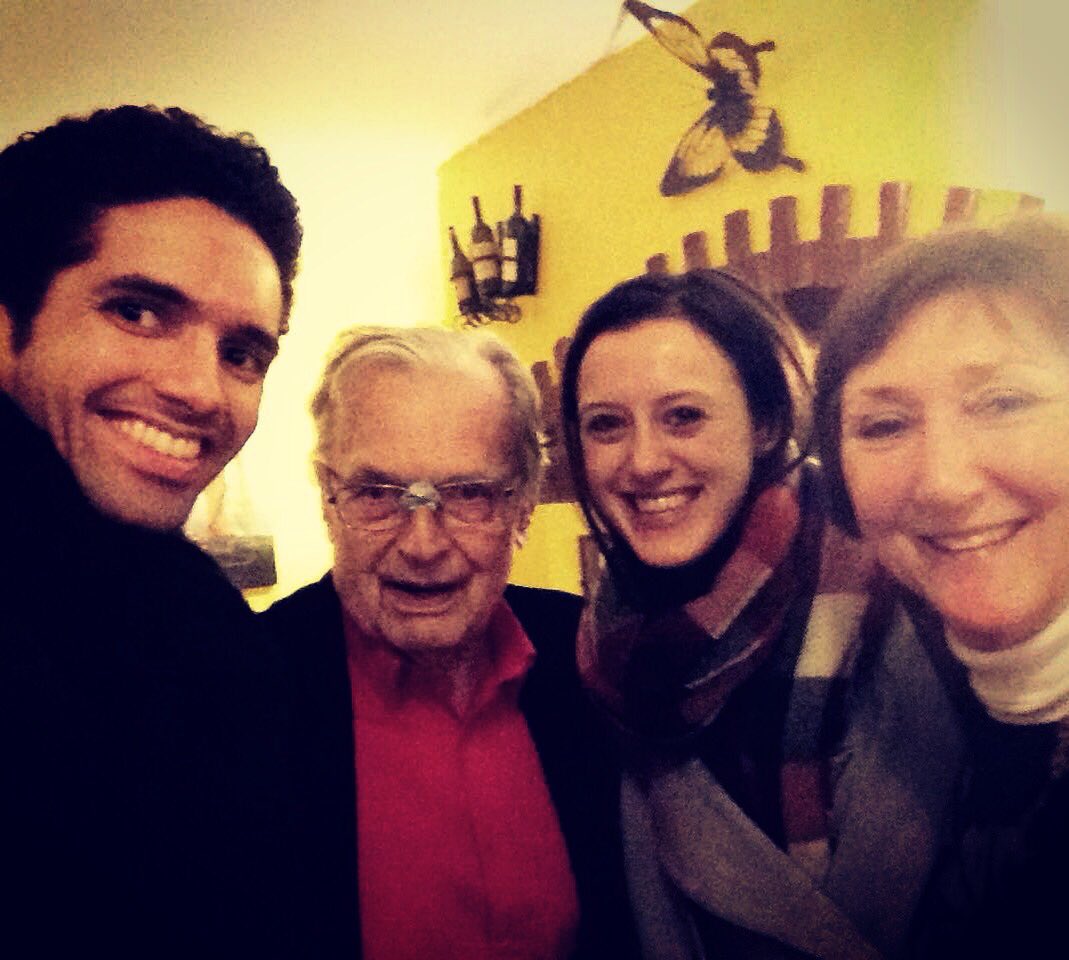 aballetoflife's tweet image. #Dinner with the great #SirPeterWright, the wonderful Jane Elliott &amp;amp; my beautiful partner #FlavioSalamanka🌹⭐️what a week it has been #ballet