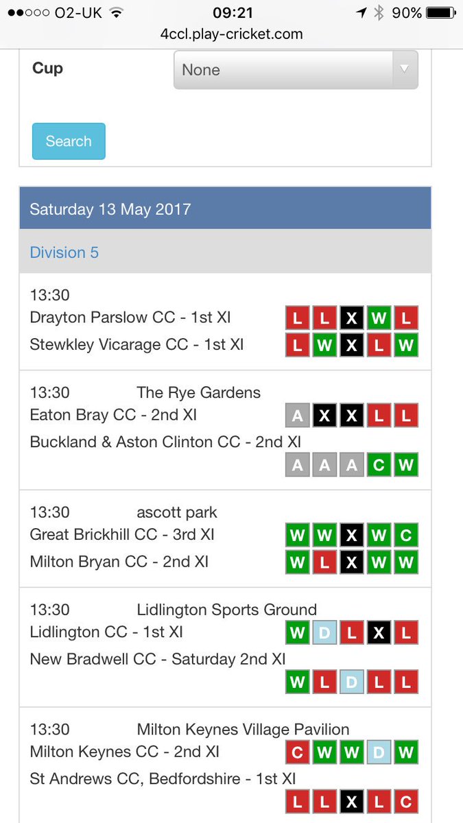 FCCL (@fccl2001) on Twitter photo In Division 5 there's another early season top 2 thriller to look forward to as <a href="/BrickhillCC/">Great Brickhill CC</a> welcome second place visitors <a href="/MiltonBryanCC/">Milton Bryan C.C</a> 2s In Division 5 there's another early season top 2 thriller to look forward to as <a href="/BrickhillCC/">Great Brickhill CC</a> welcome second place visitors <a href="/MiltonBryanCC/">Milton Bryan C.C</a> 2s