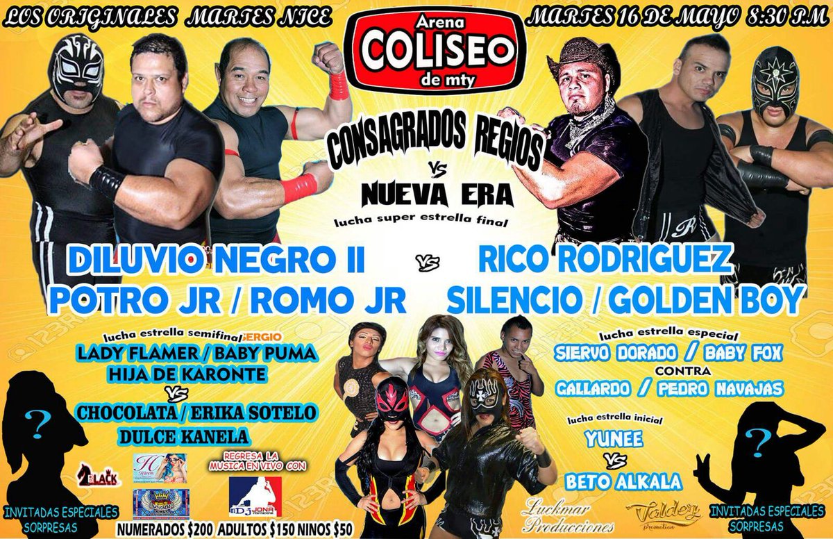 martes_nice's tweet photo. MARTES 16 MAYO 8:30 PM
ARENA COLISEO MTY
EN LOS ORIGINALES MARTES NICE
@ArenaColiseoMTY @lucinocoronado @ErnestoChavana @_Simbolo https://t.co/uvjDzKtRr3