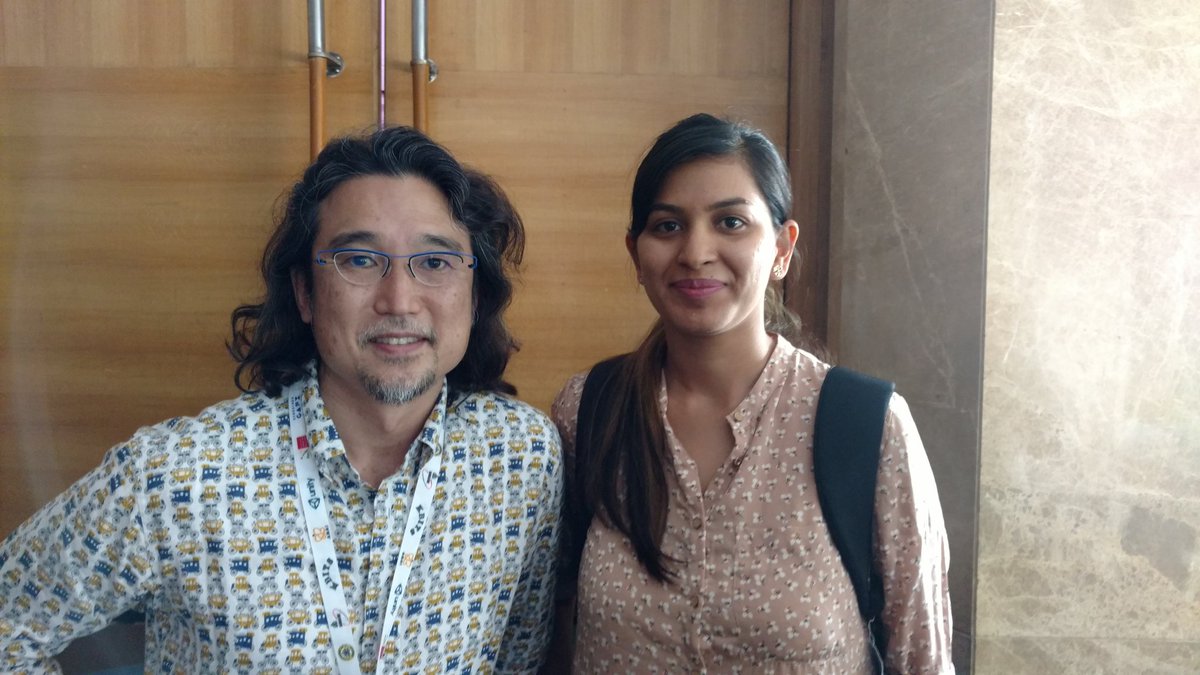 YaaashaJain's tweet image. Inspiring  talk by Shuzo Shiota .
humbling to see him talk of failure as an old friend. 

 @POLYGONPICTURES .! #gafx2017