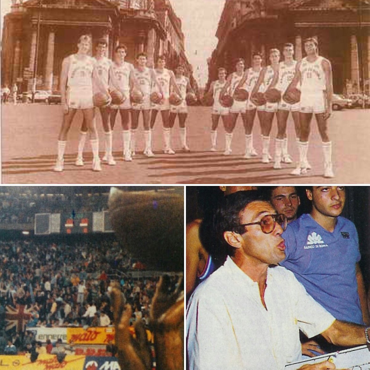 Se n'è andato Mario De Sisti, coach della Korac 1986 vinta dal <a href="/bancoroma/">L'urlo del Palaeur</a> #virtusroma