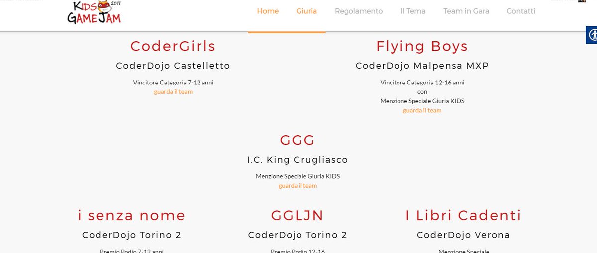 kidsgamejam's tweet image. ecco i vincitori della #KGJ17 #togetherwewin
kidsgamejam.org
